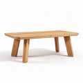 Bamboo coffee table for living room 160 x 80 x 75cm modern design